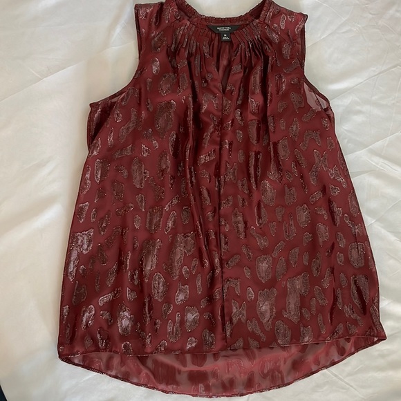 Simply Vera, Vera Wang Glitter sheer top - Picture 1 of 9